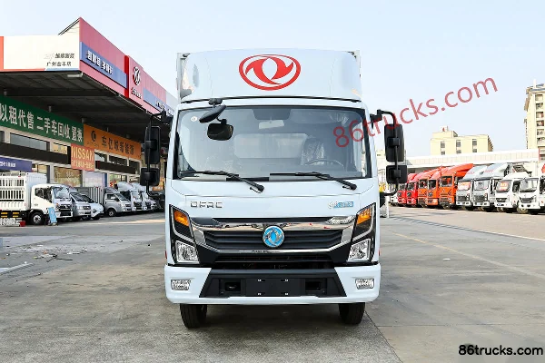 Dongfeng EV350 PRO 2024 Model 4.5T 4.2m Single Row Pure Electric Box Light Truck 100.464kWh 4X2(6 wheels) Exterior (2) | 86Trucks