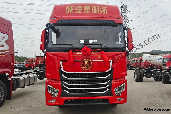 SHACMAN Cummins Longxiao H 7.0L Diesel 350 hp 4X2(6 wheels) AMT Automatic 9.5m Wingspan Cargo Truck Exterior (2) | 86Trucks