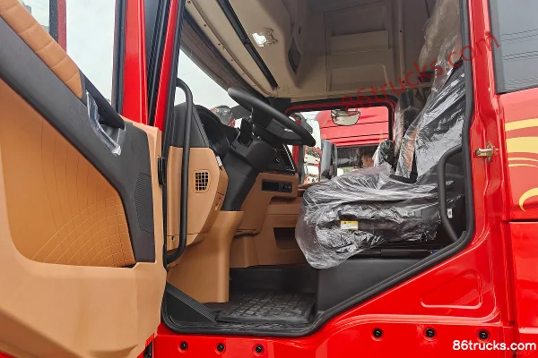 SHACMAN Cummins Longxiao H 7.0L Diesel 350 hp 4X2(6 wheels) AMT Automatic 9.5m Wingspan Cargo Truck Cab (1) | 86Trucks