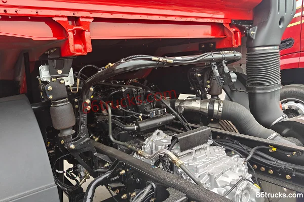 SHACMAN Cummins Longxiao H 7.0L Diesel 350 hp 4X2(6 wheels) AMT Automatic 9.5m Wingspan Cargo Truck Chassis (1) | 86Trucks