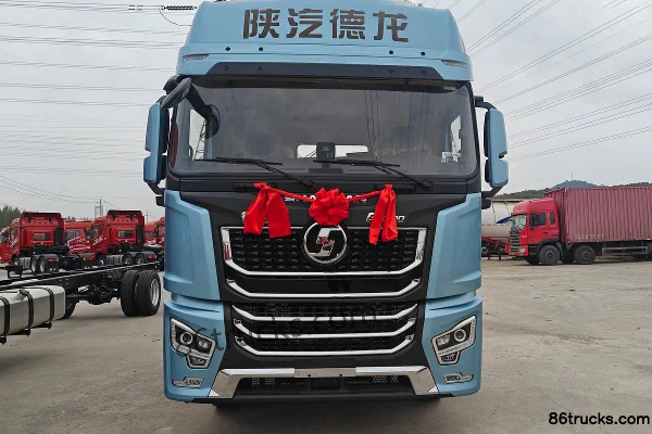 SHACMAN Delong G6000 Flagship 6.8L diesel 320 ch 4X2(6 roues) boîte automatique AMT 9,5 m camion porteur à rideaux coulissants Extérieur (2)