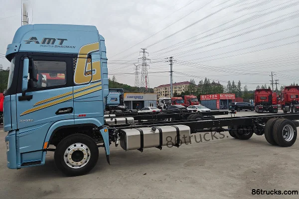 SHACMAN Delong G6000 Flagship 6.8L diesel 320 ch 4X2(6 roues) boîte automatique AMT 9,5 m camion porteur à rideaux coulissants Extérieur (3)