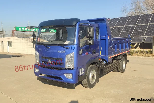 Shifeng Fengchi 170hp 4X2(6 wheels) WLY 5-speed 3.19m semi-cab dump truck Exterior (3) | 86Trucks