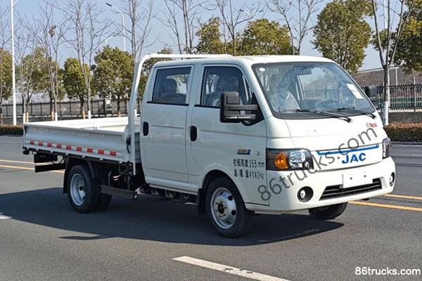 JAC EX6 3m double-row pure electric flatbed micro truck EVE 65.67kWh 4X2(6 wheels) Exterior
