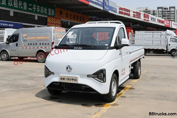 Dongfeng T7E 3.1m Single Row Pure Electric Panel Van Micro Truck, CALB 41.86kWh, 4X2(6 wheels) Exterior (3) | 86Trucks
