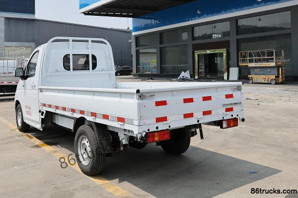 Dongfeng T7E 3.1m Single Row Pure Electric Panel Van Micro Truck, CALB 41.86kWh, 4X2(6 wheels) Body (1) | 86Trucks