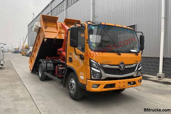 Foton Suyun Pro 163hp 4X2(6 wheels) Snow Removal Truck (Tuoluxing Brand) Exterior (2) | 86Trucks