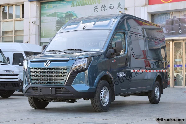 Dongfeng Yufeng V9+ 2023 143hp 2.3T Diesel 3-Seat Manual Rear-Wheel Drive Long Wheelbase High Roof Cargo Truck (Dual Rear Wheels) Exterior (
