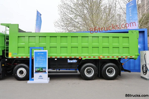 Yutong 31T 8X4(12 wheels) 8m Pure Electric Dump Truck CATL 400kWh Body (1) | 86Trucks