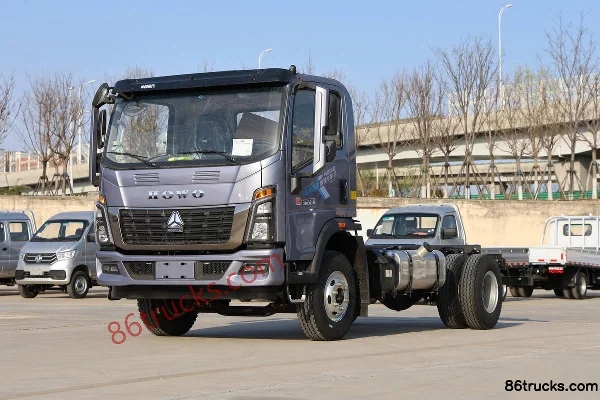 Sinotruk HOWO Tongshuai 2.5L diesel 180 ch 4X2(6 roues) boîte Sinotruk 12 rapports 4,15 m cabine simple ridelle camion léger Extérieur (3)