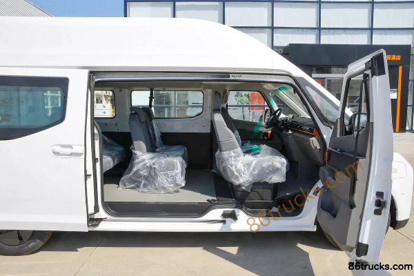 FARIZON Super VAN 2024 Yucheng Edition Pure Electric Mid-Wheelbase High-Roof Light Bus CATL 83kWh Body (3) | 86Trucks
