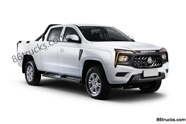 Sinotruk HOWO S6 Zunhao Edition 2.0T Diesel 190hp Auto 4WD Long Wheelbase Double Cab Pickup Exterior