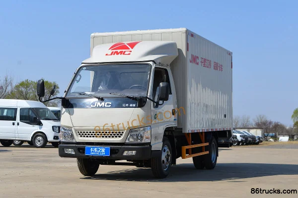 JMC Shunwei Light Truck 140 hp 4X2(6 wheels) 3.7m single-row van light truck Exterior (3) | 86Trucks