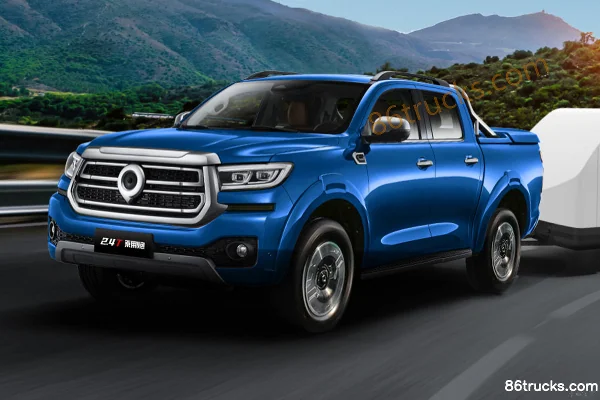 Great Wall Passenger Cannon Leading 2T Gasoline 197hp AT Auto 4WD Short Double Cab Pickup Exterior (2) | 86Trucks