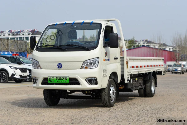 Foton M2 4.12m Single Row Pure Electric Stake Mini Truck CATL 55.7kWh 4X2(6 wheels) Exterior (3) | 86Trucks