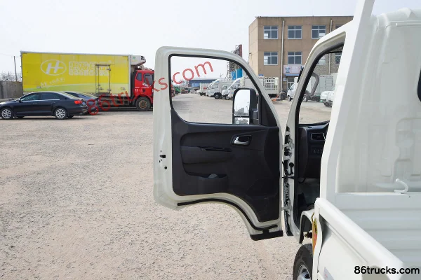 Foton M2 4.12m Single Row Pure Electric Stake Mini Truck CATL 55.7kWh 4X2(6 wheels) Cab (1) | 86Trucks