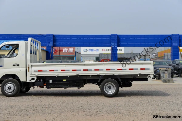 Foton M2 4.12m Single Row Pure Electric Stake Mini Truck CATL 55.7kWh 4X2(6 wheels) Body (2) | 86Trucks