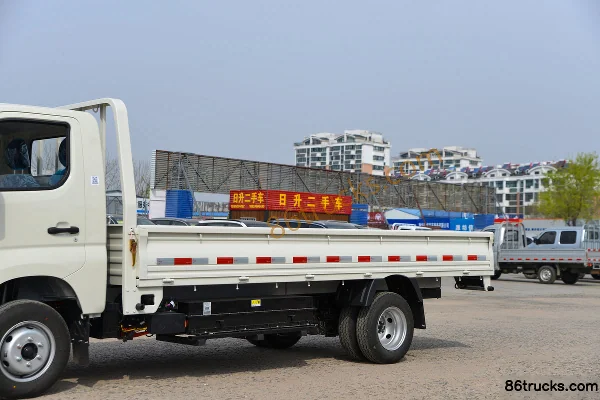 Foton M2 4.12m Single Row Pure Electric Stake Mini Truck CATL 55.7kWh 4X2(6 wheels) Body (1) | 86Trucks