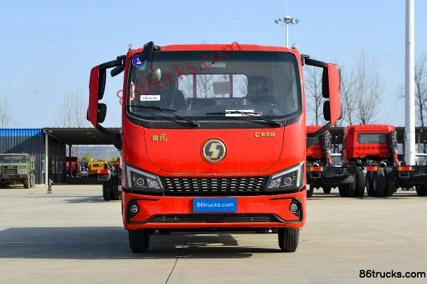 SHACMAN Commercial Vehicle Delong G300 2.5L Diesel 165 hp 4X2(6 wheels) Fast Gear 8-Speed 4.18m Single Row Flatbed Light Truck Exterior (2)