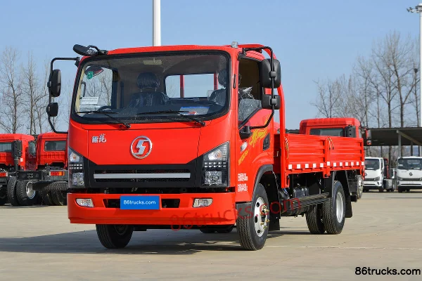 SHACMAN Commercial Vehicle Delong G1 137 ch 4X2(6 roues) 4,18 m camion plateau simple cabine (Fast Gear 6 vitesses) Extérieur (3) | 86Trucks