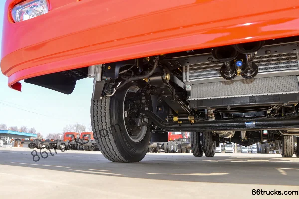 SHACMAN Commercial Vehicle Delong G1 137 ch 4X2(6 roues) 4,18 m camion plateau simple cabine (Fast Gear 6 vitesses) Châssis (2) | 86Trucks