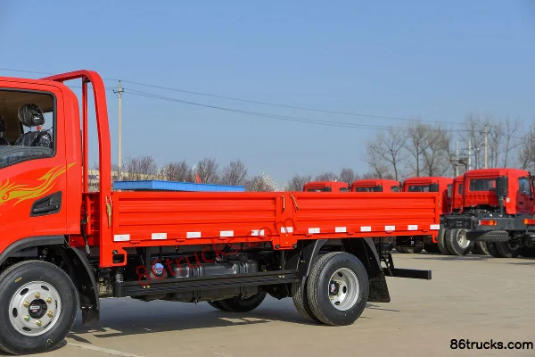 SHACMAN Commercial Vehicle Delong G1 137 ch 4X2(6 roues) 4,18 m camion plateau simple cabine (Fast Gear 6 vitesses) Carrosserie (1) | 86Truc