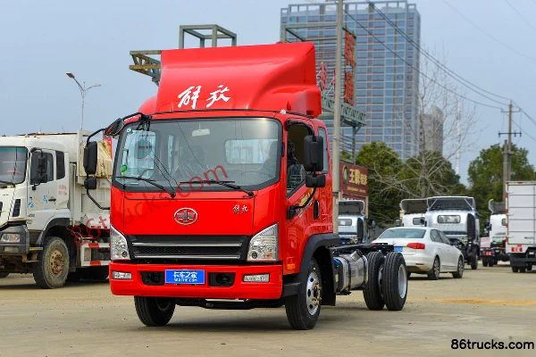 FAW Jiefang Hu VH 160hp 4X2(6 wheels) 3.78m Half Row Stake Light Truck (Fast Gear 8-speed) Exterior (3) | 86Trucks