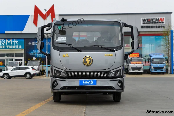 SHACMAN Commercial Vehicle Delong G300 2.5L Diesel 160hp 4X2(6 wheels) Fast Gear 6-Speed 3.82m Crew Cab Flatbed Light Truck Exterior (2) | 8