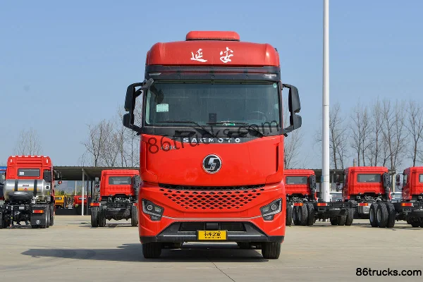 SHACMAN Commercial Vehicle Yan'an S700 12.5L Diesel 600hp 6X4(10 wheels) Yindong 12-speed AMT automatic air suspension tractor truck Exterio