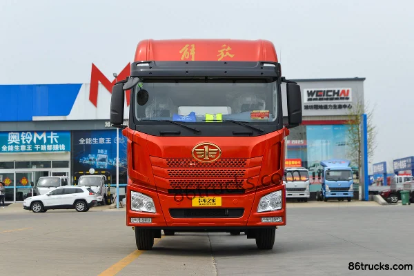 FAW Jiefang Qingdao JH6 7.8L Diesel 360hp 4X2(6 wheels) FAW Jiefang 10-speed 6.7m semi-panel cage van cargo truck Exterior (2) | 86Trucks