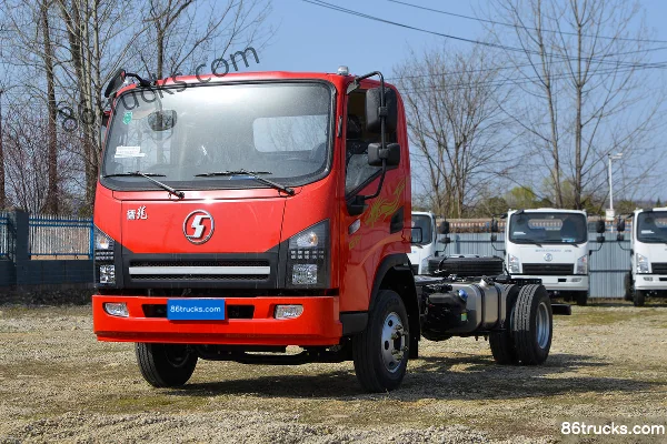 SHACMAN Commercial Vehicle Delong G1 170 hp 4X2(6 wheels) 4.18m Single Row Flatbed Light Truck (7T Rear Axle) Exterior (3) | 86Trucks