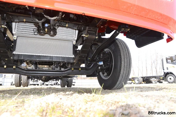 SHACMAN Commercial Vehicle Delong G1 170 hp 4X2(6 wheels) 4.18m Single Row Flatbed Light Truck (7T Rear Axle) Chassis (3) | 86Trucks
