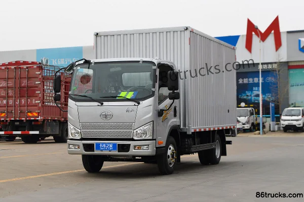 FAW Jiefang J6F 2.4L Diesel 180 hp 4X2(6 wheels) Fast Gear 10-speed 4.2m Single Row Van Light Truck Exterior (3) | 86Trucks