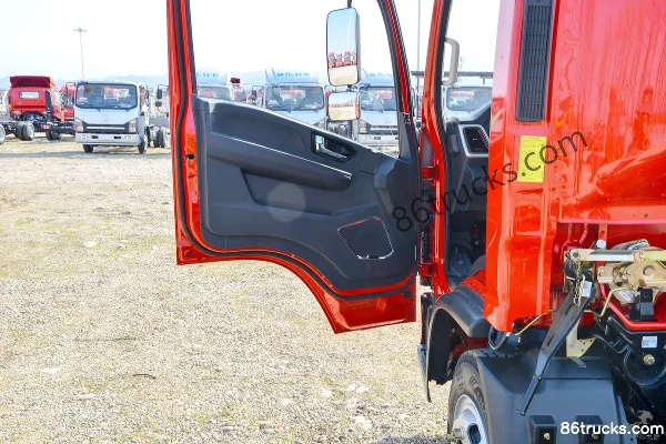 SHACMAN Commercial Vehicle Delong G200 170 ch 4X2(6 roues) camion léger plateau simple 4,18 m Cabine (2) | 86Trucks