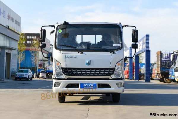 Lanjing Light Truck Long N 165hp 4X2(6 wheels) 4.18m single-row flatbed truck Exterior (2) | 86Trucks