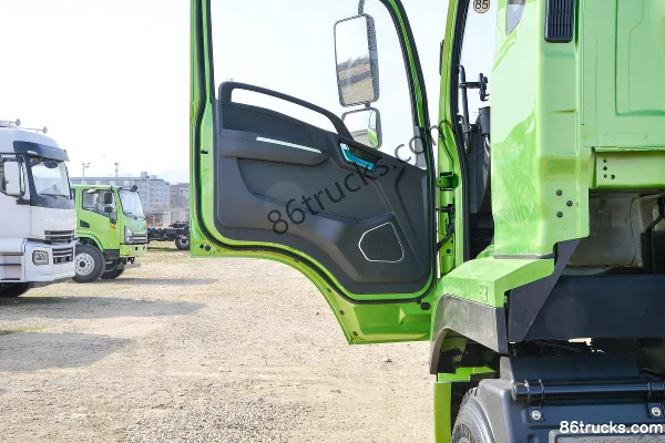 SHACMAN Commercial Vehicle Delong G500 version composite 4,3 L diesel 240 ch 4X2(6 roues) Fast Gear 10 vitesses camion benne 4,2 m cabine de