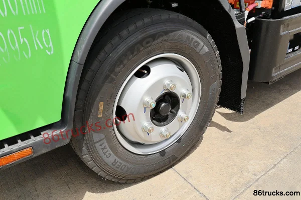 JAC Junling G5 12T 4X2(6 wheels) 3.8m Single Row Dump Truck CATL 81.14kWh Chassis (3) | 86Trucks