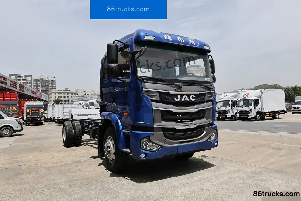 JAC Gallop A5L 5.1L Diesel 240hp 4X2(6 wheels) Fast Gear 8-Speed 6.8m Van Cargo Truck Exterior