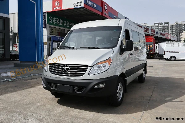 JAC Jienengwang PLUS 2022 Luxe 129 ch 10 places 2,0T diesel fourgon (empattement moyen) Extérieur (3) | 86Trucks