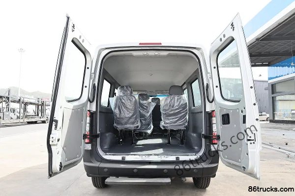JAC Jienengwang PLUS 2022 Luxe 129 ch 10 places 2,0T diesel fourgon (empattement moyen) Caisse (1) | 86Trucks