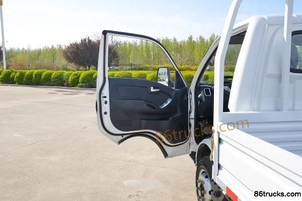 Kama Ruihang EX1 4.02m Single Row Pure Electric Flatbed Mini Truck Yiwei 66.54kWh 4X2(6 wheels) Cab (1) | 86Trucks
