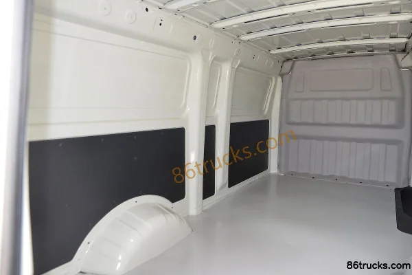 Kama Junhang ES7 3.2T 2-seat 5.265m pure electric panel van 38.016kWh Body (2) | 86Trucks