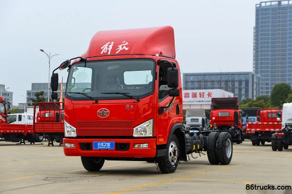 FAW Jiefang J6F 2,5L diesel 155 ch 4X2(6 roues) Fast Gear 8 vitesses camion léger à ridelles à cabine simple 4,16 m Extérieur (3) | 86Trucks