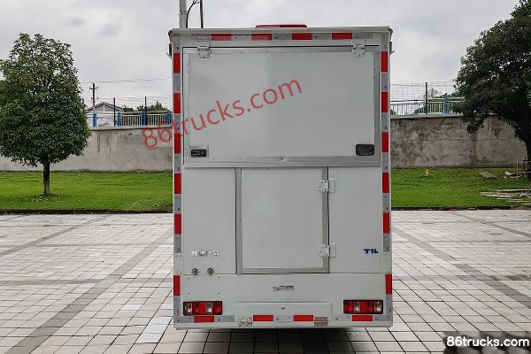SRM Xinyuan T1LEV 2025 Standard Type 2.57m Single Row Sales Truck Micro Truck Jiangxi Ganfeng 16.8kWh 4X2(6 wheels) Exterior (3) | 86Trucks