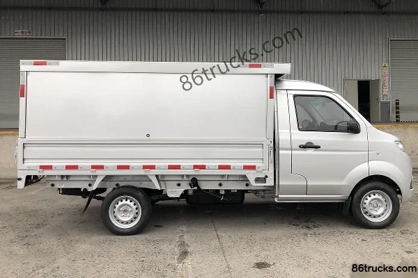 Xinyuan Jinbei T3 Classic Simple Edition 1.5L Gasoline 102hp 4X2(6 wheels) Hydraulic Brake 2.92m Single Row Wing Opening Van Micro Truck Ext