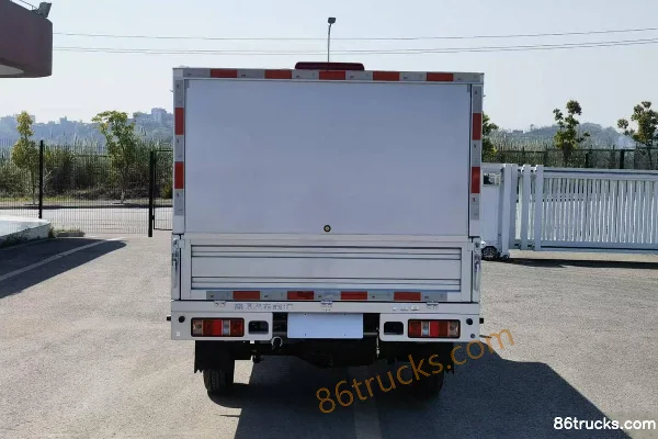 Xinyuan Jinbei T3 Classic Simple Edition 1.5L Gasoline 102hp 4X2(6 wheels) Hydraulic Brake 2.92m Single Row Wing Opening Van Micro Truck Ext