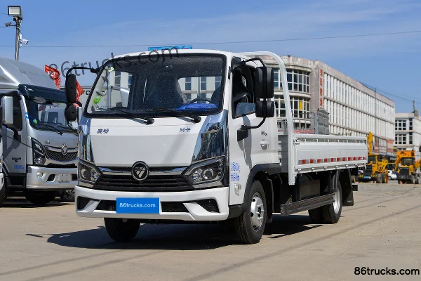 Foton Aoling M Card 2.0L 127ch 4X2(6 roues) CNG 3.535m plateau à ridelles cabine avancée Extérieur (3) | 86Trucks