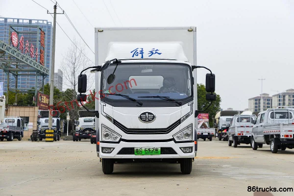 FAW Jiefang Hu 6G Medium Body 4.5T 4.05m Single Row Plug-in Hybrid Refrigerated Truck 14.016kWh 4X2(6 wheels) Exterior (2) | 86Trucks