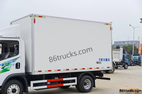 FAW Jiefang Hu 6G Medium Body 4.5T 4.05m Single Row Plug-in Hybrid Refrigerated Truck 14.016kWh 4X2(6 wheels) (1) | 86Trucks
