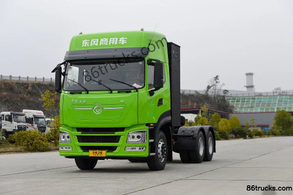 Dongfeng Commercial Vehicle Tianlong KL version composite 6X4(10 roues) tracteur routier électrique pur EVE Hubei 423 kWh Extérieur (3) | 86